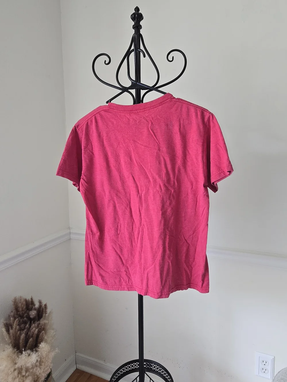 Marvel Red Short Sleeve Tee with Black Spider Logo